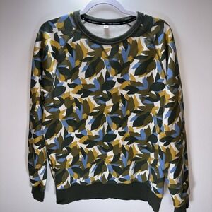 Free Assembly Men's Sweatshirt Size Medium Casual Streetwear 80's 90's Prep Camo